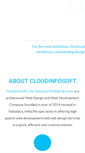 Mobile Screenshot of cloudinfosoft.com
